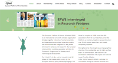 Desktop Screenshot of epws.org